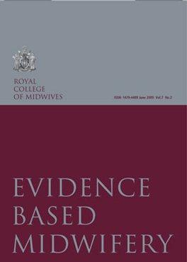 Evidence Based Midwifery EBM Magazine